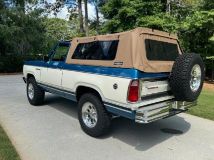 1977 Dodge Ram Charger 383 factory ac 2 tops frame off No rust Nevada truck