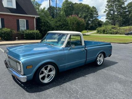 1972 Chevrolet C10 LS 4L60E AC fresh build slick paint