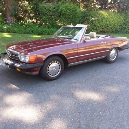 1988 Mercedes Benz 560 SL