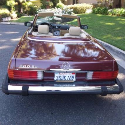 1988 Mercedes Benz 560 SL