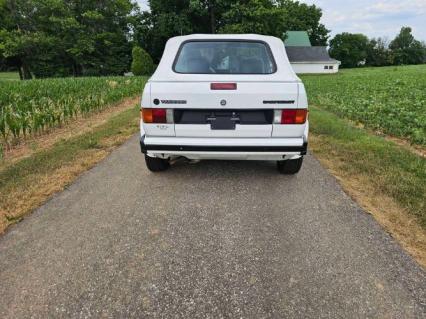 1987 Volkswagen Cabriolet