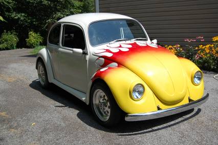 1968 Unique Flamed Volkswagen