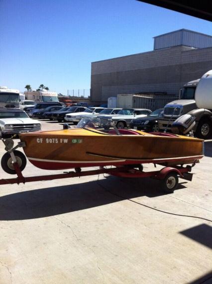 1954 Inland Style Master Wood Boat