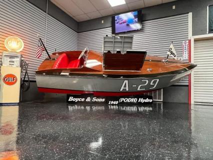 1940 Boyce  Sons HYDROPLANE