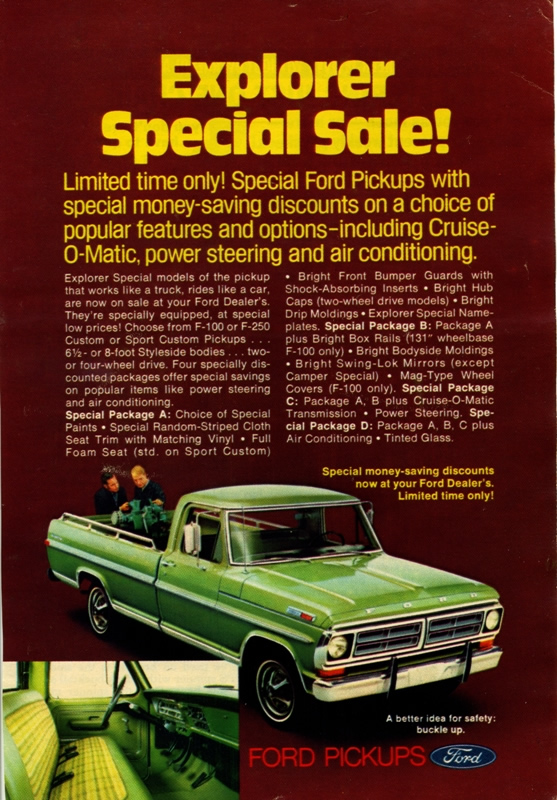 1972 Ford f100 tune-up specifications #7